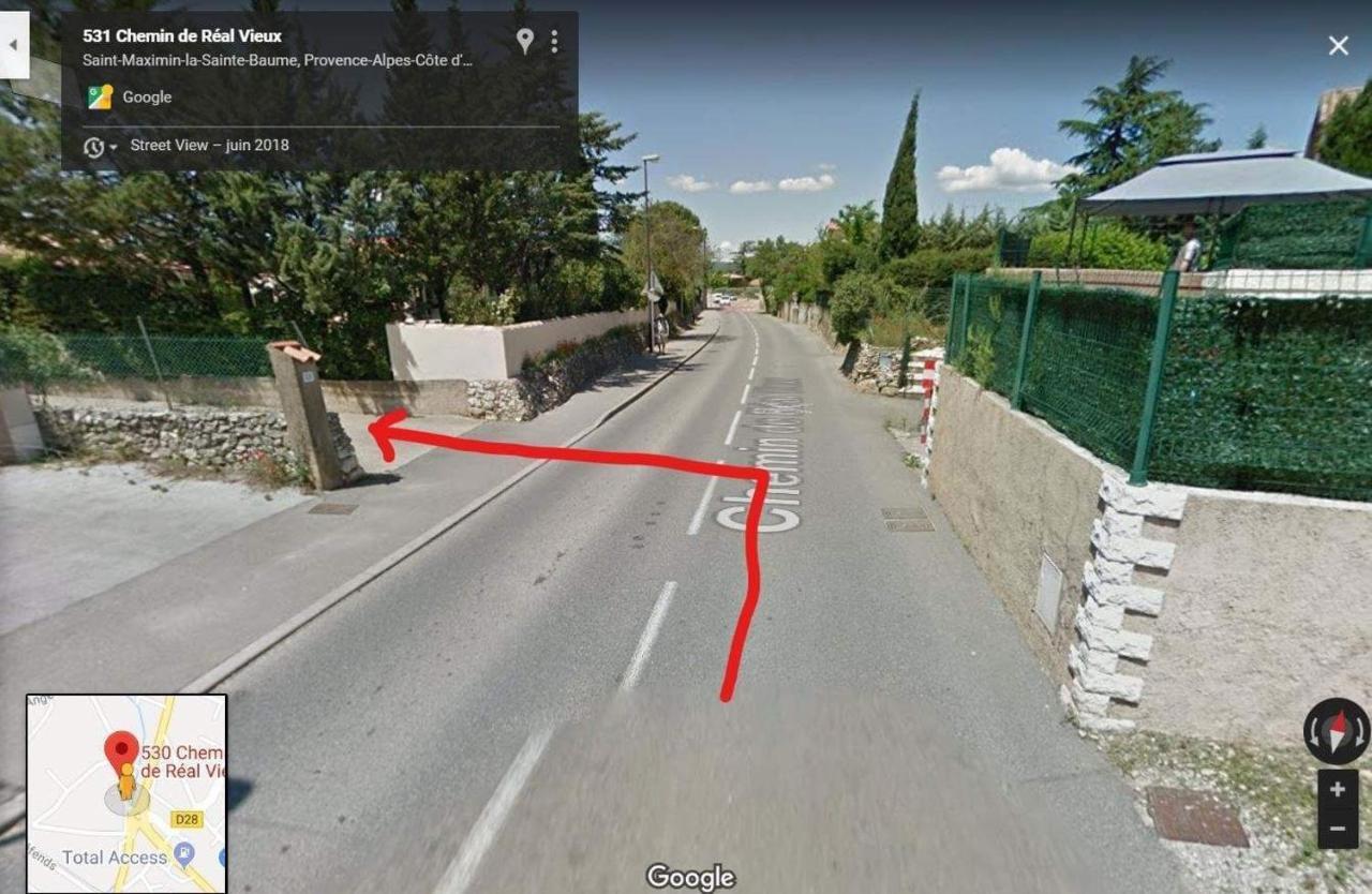 Bed and Breakfast Les Coronilles Saint-Maximin Exterior foto